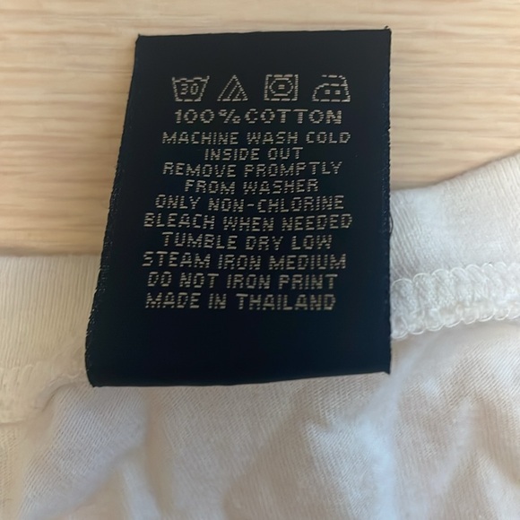 Thailand IMPORTED Tshrit - White - Picture 4 of 5